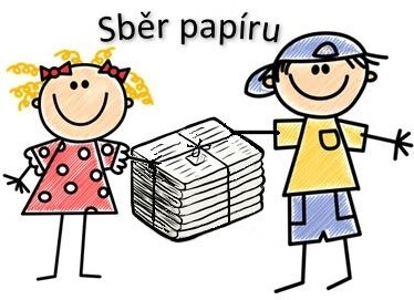 sběr papíru