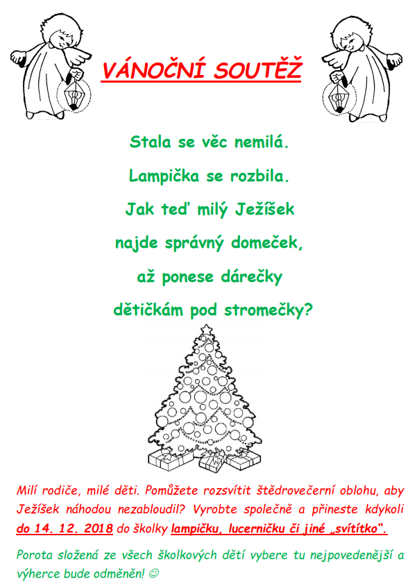 vánoční soutěž 2018